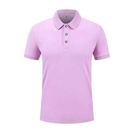 Women's Basic Solid Color Short-Sleeved POLO Shirts Summer Knitted Tops Daily Casual Models Can Be Machine Washed and Dry Clean