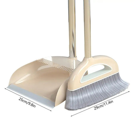 Dustpan And Broom Set Cleaning Sweeping Duster Tool Broom And Dustpan Set for House Kitchen Keyboard Indoor Outdoor Floor Dorm