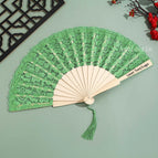 Bright Green / 12pcs Engraved Text