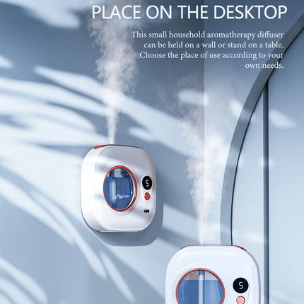 Rechargeable automatic aroma diffuser, essential oil diffuser, aroma essential oil, hotel bathroom aroma machine gift