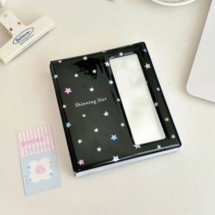 Cartoon Photo Booth Album For 40 Pcs 2x6 Inch Photo Strips Bookmark 20 Pcs 4x6 4R Photo Holder 40 Pages