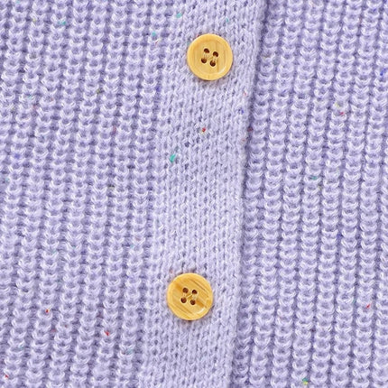 0-24M Newborn Baby Boys Girls Solid Knitted Jumpsuit Spring Autumn Toddler Long Sleeved Knitting Romper Kids Clothes For Infant