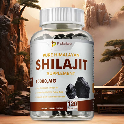 100% High Purity Shilajit Mineral Supplement - Improve Performance, Relieve Stress, Improve Mood, Increase Male Size, Non-GMO