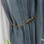 Curtains-7 / W100cmxH250cm 1PC / Grommet Top(Rings)