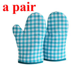 Blue grid style 2pcs