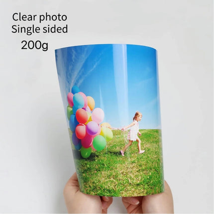 High Quality A4 4R Glossy Photo Paper 100/20sheets High Gloss Quick Dry Photographic Paper for Canon HP Color Inkjet Printer