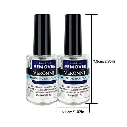 15ml Soak-Off Quick Nail Glue Remover,Easy Application Nail Gel Remover Nail Polish Remover For Gel Nails Polish Nail Art Gel