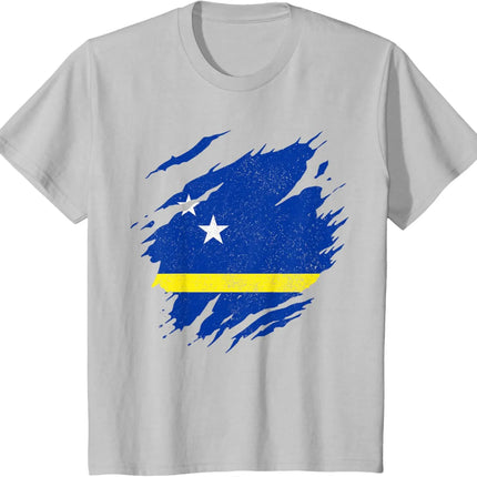 Curacao Flag Pride Caribbean T-Shirt 2026 New Arrival - Stylish Men's Apparel - Jersey
