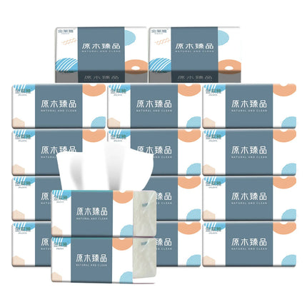 10-20 Packs Of Wooden Paper, 420 Sheets Per Pack, 5-layer Thick, 84 Sheets Per Pack, Toilet Paper, Napkins, Large Sheets Of Pape