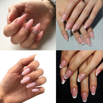 MSHARE 250g Clear Acrylic Gel Hard Gel For Nail Extension Pink Nude White Acrygel Hema TPO Free Builder Nail Gel French Nail Art