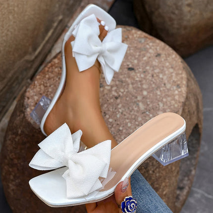 2026 Women High Heels Buckle Sandals Strange Style Slippers Square Toe Slip on Sandals Sexy Summer New Dress Party Shoes Women