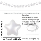 6.2cm Star 15pcs