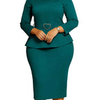 green dress / L