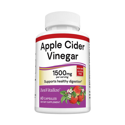 Apple Cider Vinegar Supplement - 120 Capsules, for Men and Women, Supports Digestion, Keto Routines, and Balanced Nutrition