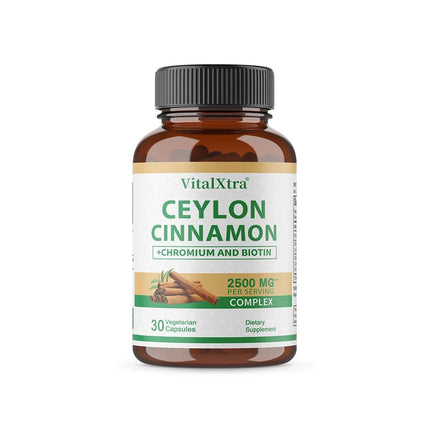 Ceylon Cinnamon Capsules, Antioxidant, Support Joint Comfort, Bone, Brain, Heart & Digestive Health, Boost Immunity & Energy