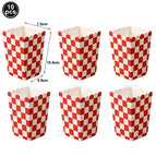10pcs Popcorn box / As pitures shows