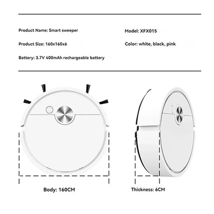 Smart Mini Vacuum Cleaning Robot Mopping Suction And Sweeping Integrated Fully Automatic Household Cleaning Sweeping Robot