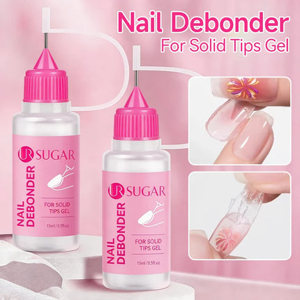 UR SUGAR 15ml Nail Debonder Solid Glue Gel Remover Fast Dissolve Liquid for Fake Tips Press On Nails Manicure False Nails Tool