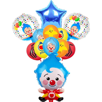 Circus Theme Clown Birthday Party Decoration Tableware Cup Plate Balloon Backdrop Baby Shower Kids Birthday Party Supplies Toy