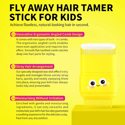 SEVICH Kids Hair Styling Gel Children Broken Hair Arrangement Cream Anti-frizz Braiding Gel Hair Wax Stick Hair Finishing Care