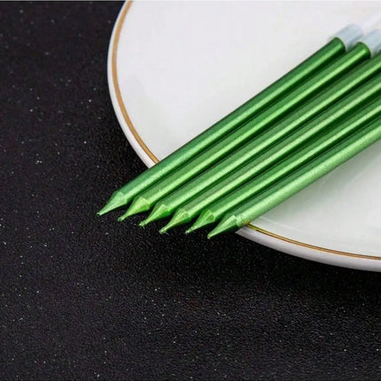 24/48 Pieces Birthday Candles, Candy Color Birthday Party Photo Props, Rainbow Cake Decorations, Anniversary CakeCandles