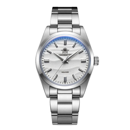 ADDIESDIVE 2026 Men's Quartz Watches Bubble Mirror Glass 100M Waterproof New 316L Stainless Steel Luxury Business Dress Watches