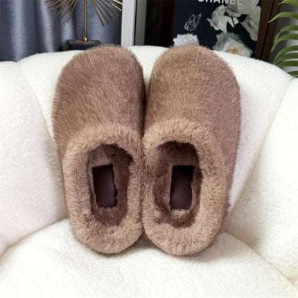 Woman Shoes Slippers Faux Fur Slides Woman Outdoor Slippers With Arch Support Mules Slipper Women Clogs For Women Fuzzy Slippers