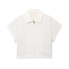 WHITE / L