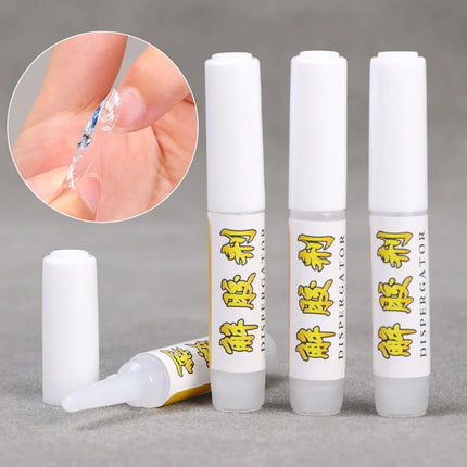 10/50PCS Removeing Debonder Glue for Removeing False Nails Rhinestone Liquid Remover Degreaser Nail Art Manicure Cleaner Tools