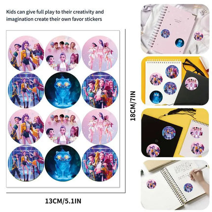 Happy Birthday Party Decoration Character Anime Tableware Plate Cup Balloon Set Banner Backdrop Gift Bag Keychain Party Supplies