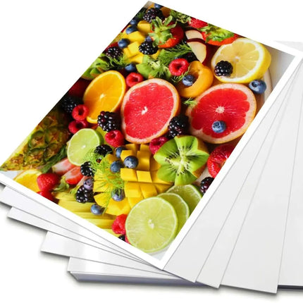 4R Glossy Photo Paper, 4 "X 6" Inkjet Photo Printer Paper, Picture Paper for Photos, Calendars, Brochures, Cards, Menus, 230gsm