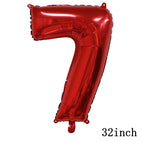 1pc 32inch Number / Other