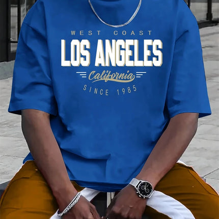 Simple Trendy Letters T Shirts Summer Fashion Streetwear Hip Hop 3D Printed T-shirts Cool Oversized Breathable Mens Clothing