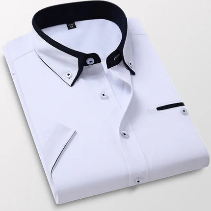 Men's Clothing  Arrival Men Shirt, Fashion Causal Long Sleeved Male Dress Social Business Cotton Shirt Soft Weeding White Shirts