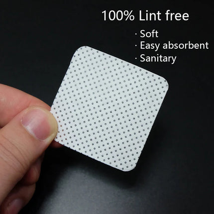 1000pcs Lint Free Nail Wipes Nail Polish Remover Pads Absorbent Soft Eyelash Extension Glue Cleaning Wipes Removal Manicure Tool