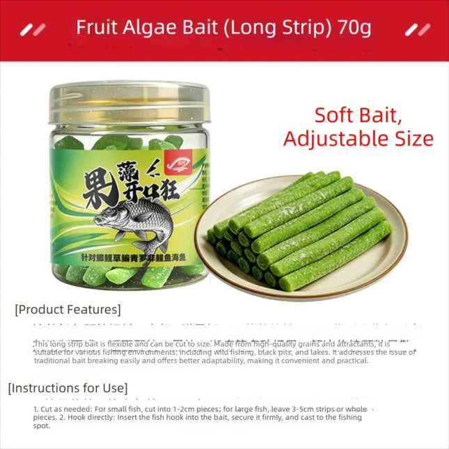 1 Bottle Fruit algae Formula Carp Fishing Bait Hook Up Baits 1 Bottle Pack Boilie Pellets Grass Carp Bait Freshwater Fishing