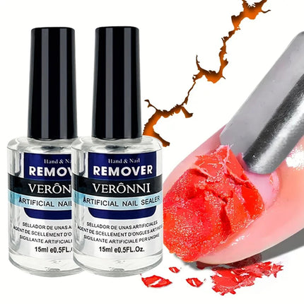 15ml Soak-Off Quick Nail Glue Remover,Easy Application Nail Gel Remover Nail Polish Remover For Gel Nails Polish Nail Art Gel