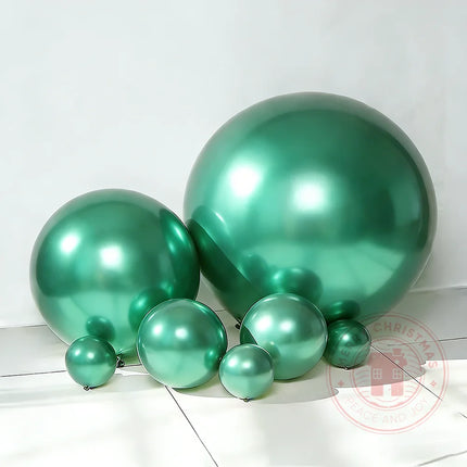 5" 10" 12" 18" Metal Balloon Birthday Party Decoration Valentine's Day Wedding Balloons Arch Christmas Festival Decor Supplies