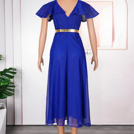 2026 Summer Short Sleeve Party Evening Dresses For Women Dress Luxury Diamond Robe Wedding Prom Gowns African Dashiki Outfits