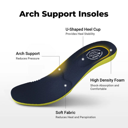 FitVille Wide Toe Box Men'S Golf Shoes Waterproof, Professional No-Slip Spiked Sport Shoe With Arch Support For Wide Feet
