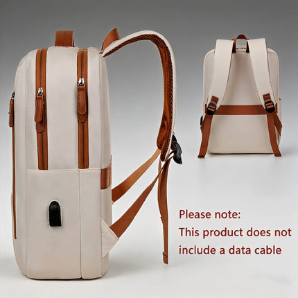 OGEHUAFEE Lightweight Fashion Commuter Computer Backpack, Multi Layer Business Travel Backpack, High Quality Nylon Backpack