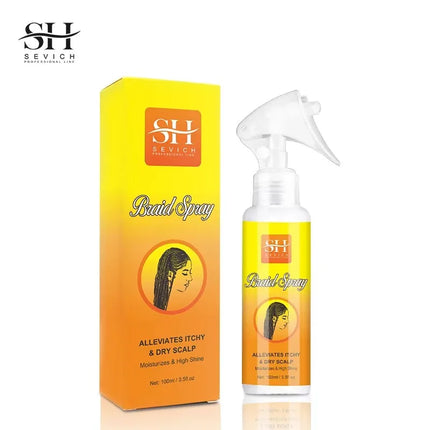 SEVICH Biotin Care Braid Gel 100g Shining Braiding Strong Hold Pomade Anti-Frizz Hair Edge Control Cream Hair Styling Product