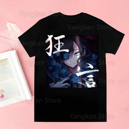 Ado Tshirt Printed Unisex Short Sleeve T Shirt Cool Cartoon Casual T-shirt Streetwear Tops