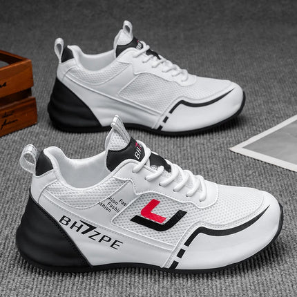 Sneakers, A Pair of Men's Sporty Casual Shoes, Trendy and Versatile, Fashionable Fitness Men's Shoes