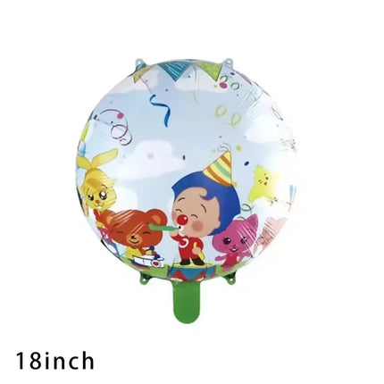 Circus Theme Clown Birthday Party Decoration Tableware Cup Plate Balloon Backdrop Baby Shower Kids Birthday Party Supplies Toy