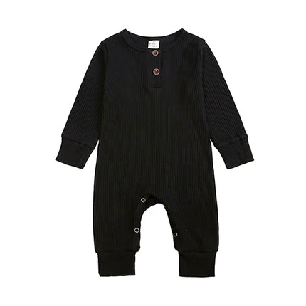 2026 Baby Boy Romper Girl Outfits Playsuit Summer Wear Cotton Infant Thin Jumpsuit Ribbed Clothes Knitted Stretch Toddler Onesie