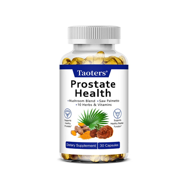 Saw Palmetto Prostate Support - Maintain Urinary Tract Health Reduce Frequent Urination Promote Hair Growth Immune Support