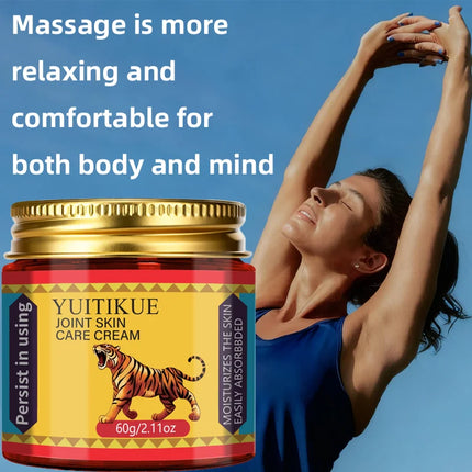 YUITIKUE Daily Massage Joint Care Cream, Fast Absorb Texture to Keep Joint Area Skin Smooth and Well Nourished