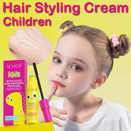 SEVICH Kids Hair Styling Gel Children Broken Hair Arrangement Cream Anti-frizz Braiding Gel Hair Wax Stick Hair Finishing Care