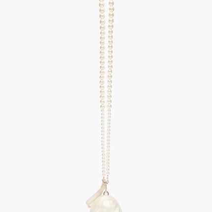 Mini Pearl Bag Crossbody Beaded Necklace Shoulder Handbag Egg Evening Fashion Totebag Women Hand Lady Phone Handbags Small Woman